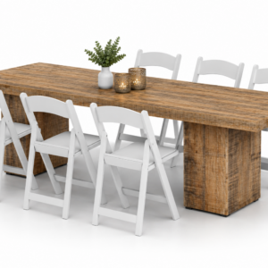 Lage tafel hout (200x85 cm)