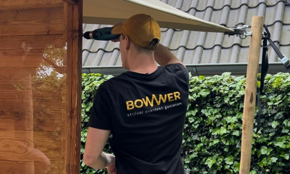 Stretchtent opbouwen